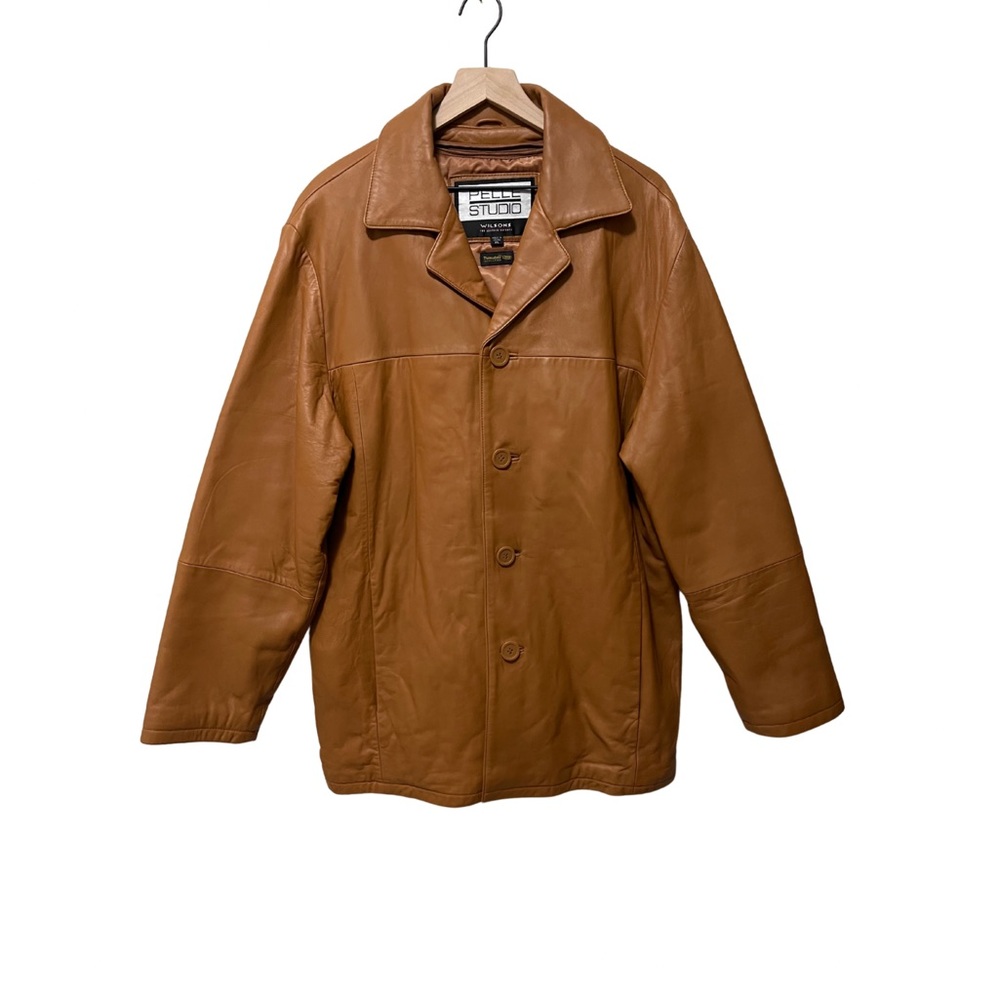 Wilsons Leather Pelle Studio Cognac Thinsulate Ultra … Gem
